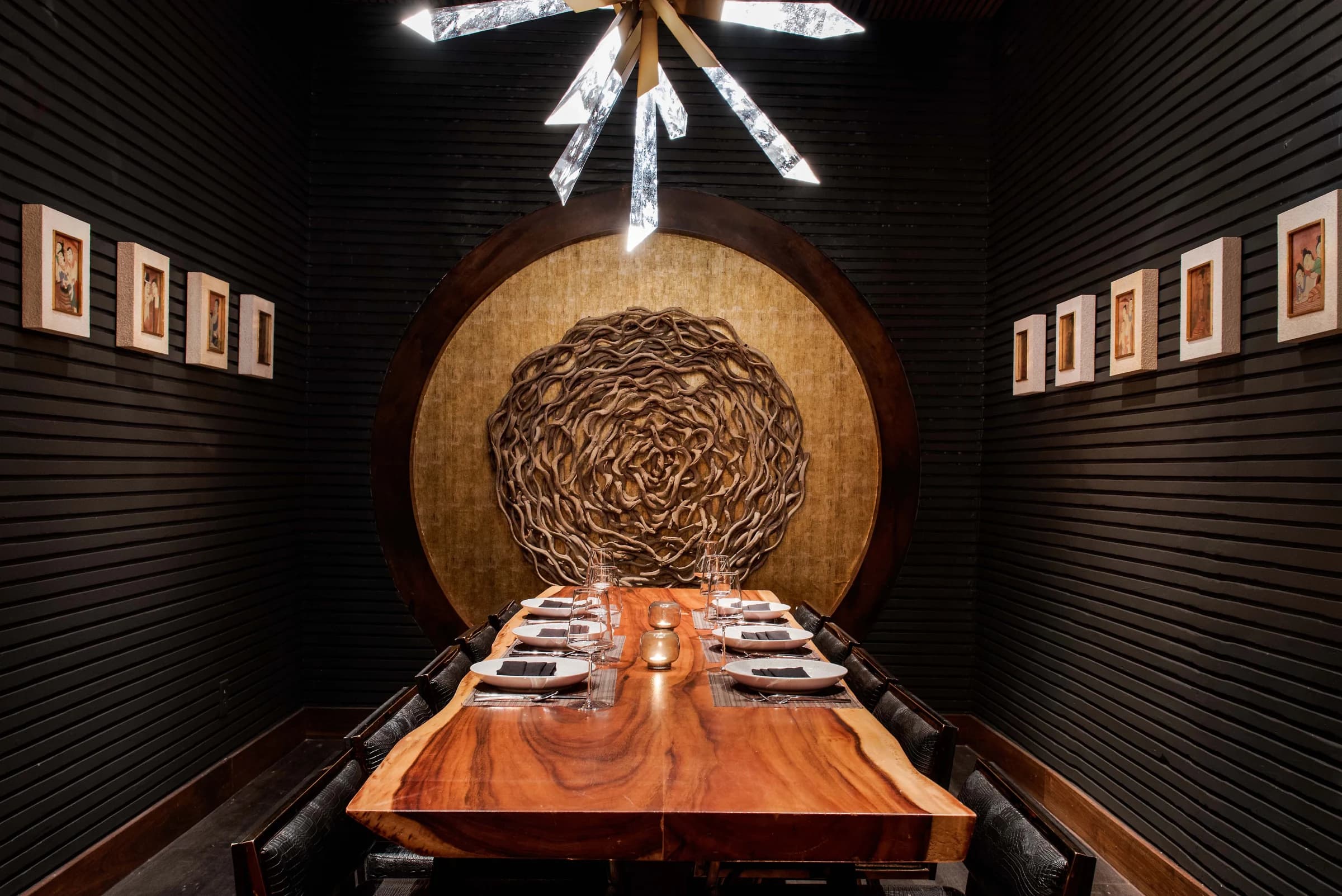 Charlie’s Room private dining table at Nan Thai Buckhead